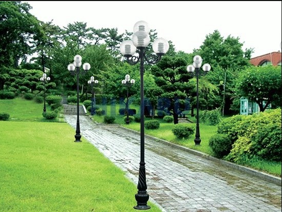 Đèn sân vườn trong chiếu sáng công viên – Những điều cần biết